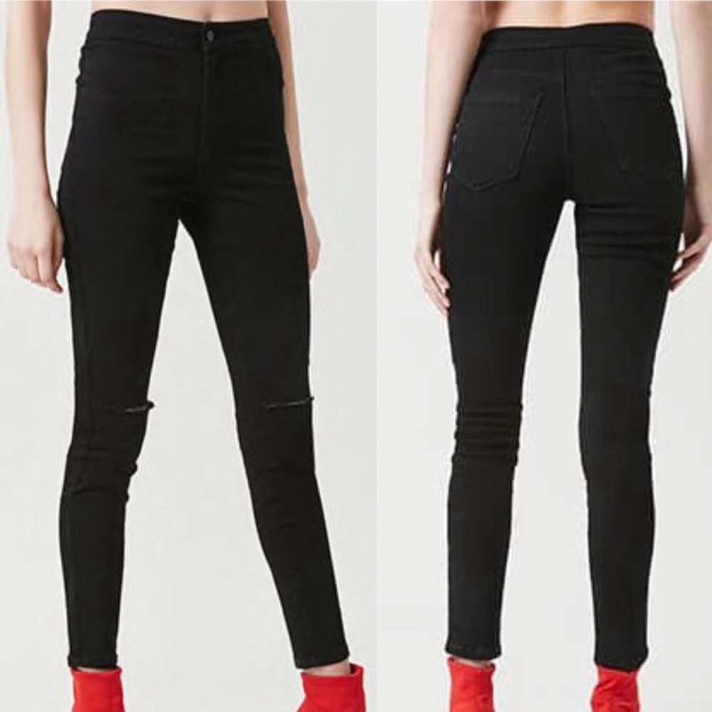 Forever 21 high waisted jeggings